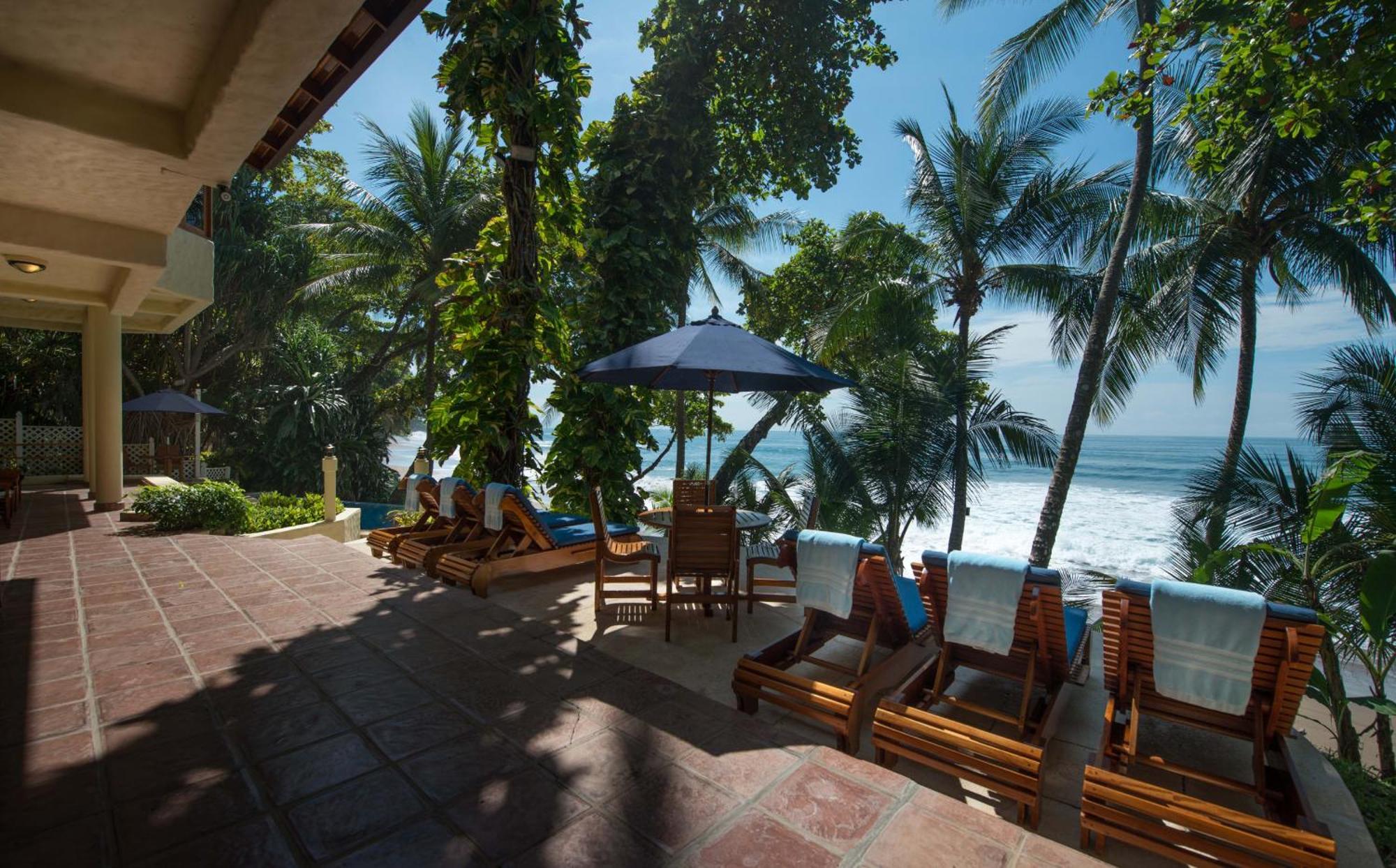 Elegant Costa Rican Villa With Oceanfront Infinity Pool Río Grande Eksteriør billede